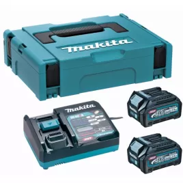 Sada Makita 2xBL4025 Li-ion XGT 40V/2,5Ah + nabíječka DC40RA 191J81-6