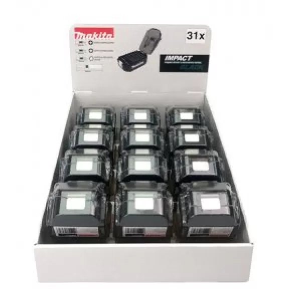 Sada torzních bitů 1/4" IMPACT BLACK 31 ks v plastové krabičce tvaru baterie, 12 bal Makita E-03090