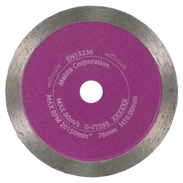 Kotouč řezný diamantový 76x1.4x10mm Makita D-77263