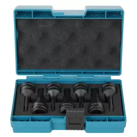 Sada nástrčných klíčů čtyřhran 1/2" IMPACT BLACK 7 ks v plastové krabičce Makita E-23628