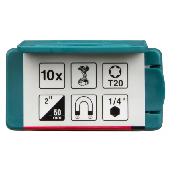 Makita Torzní bit řady Impact Premier (E-form) T20-50mm, 10 ks Makita E-26032