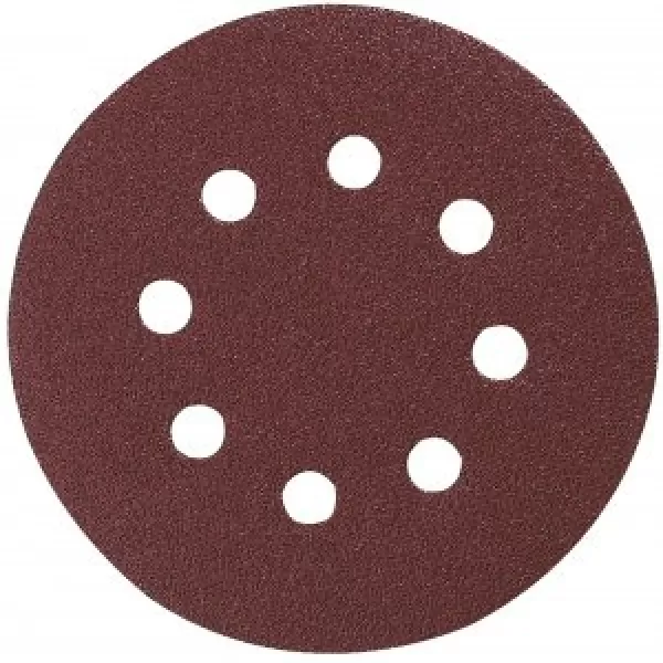 Papír brusný suchý zip 125mm 8 děr K60, 10ks Makita P-43549