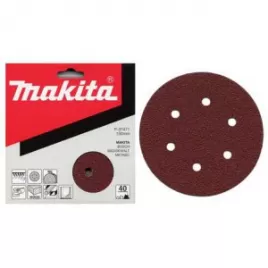 Papír brusný suchý zip 150mm 6 děr K120, 10ks Makita P-37518