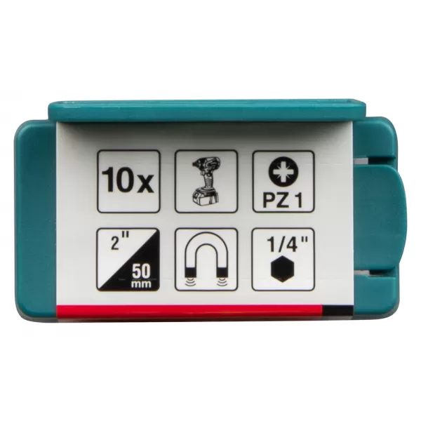 Makita Torzní bit řady Impact Premier (E-form) PZ1-50mm, 10 ks Makita E-25993