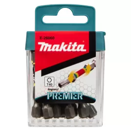 Makita Torzní bit řady Impact Premier (E-form) T40-50mm, 10 ks Makita E-26060
