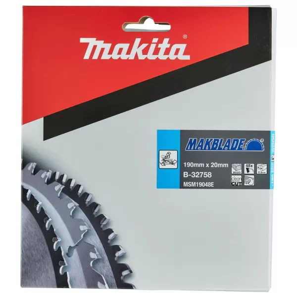 Kotouč pilový dřevo MAKBLADE 190x2.2x20mm 48Z Makita B-32758
