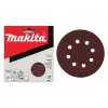 Papír brusný suchý zip 125mm 8 děr K40, 10ks Makita P-43533