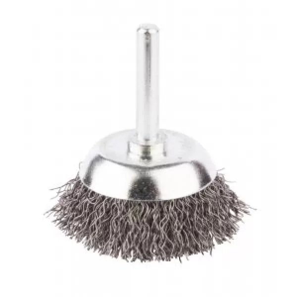 Miskovitý kartáč z ocelového drátu,válcová stopka,38x6mm Makita D-39908