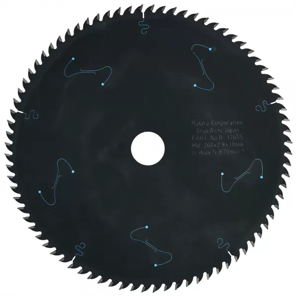 Kotouč pilový dřevo MAKBLADEplus 260x2.8x30mm 80Z Makita B-32655