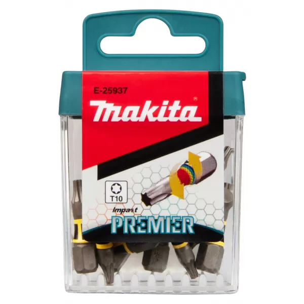 Torzní bit řady Impact Premier (C-form) T10-25mm, 15 ks Makita E-25937