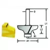 Profilová fréza s ložiskem stopka 8 mm,31,8x12,7x56 mm Makita D-48773