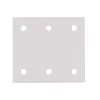 Papír brusný suchý zip 102x114mm 6 děr K80, 10ks Makita P-35829