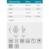 Brašna na aku vrtačku malá 155x75x235mm Makita E-15176