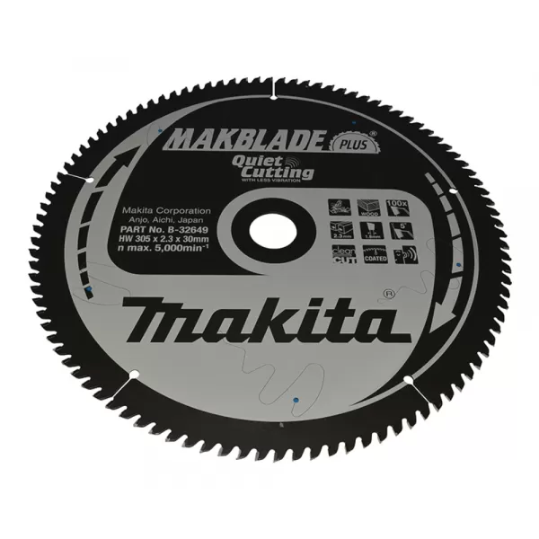 Kotouč pilový dřevo MAKBLADEplus 305x2.3x30mm 100Z Makita B-32649