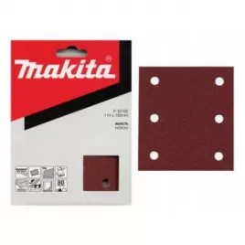 Papír brusný 102x114mm 6 děr K320, 10ks Makita P-33168