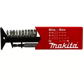 Sada bitů 1/4" 11 ks v plastové krabičce Makita P-49030