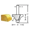 Zaoblovací fréza s ložiskem stopka 6 mm,25,4x13,5x56 mm R 6,35mm Makita D-48315