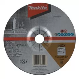 Kotouč řezný nerez 180x1.6x22.23mm Makita B-64602