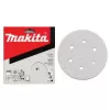 Papír brusný suchý zip 150mm 6 děr K40, 10ks Makita P-37655