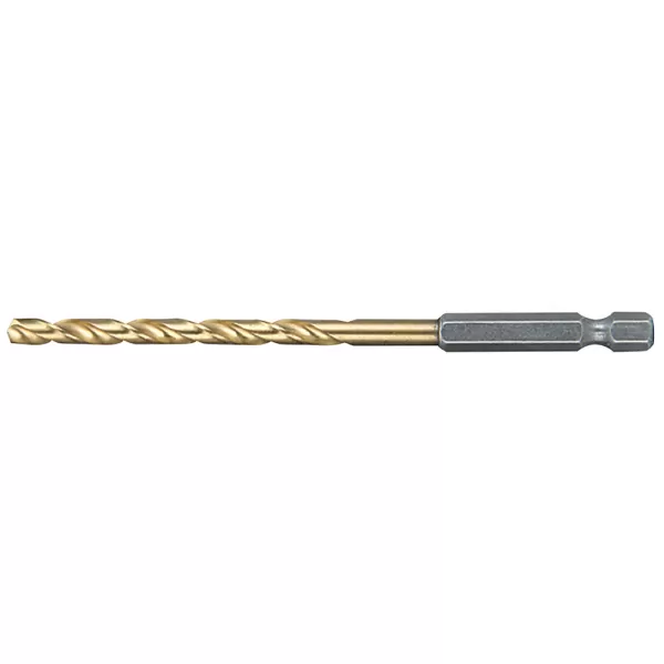 Vrták do kovu HSS-TiN 10x87/130mm, stopka HEX 1/4" Makita D-15833