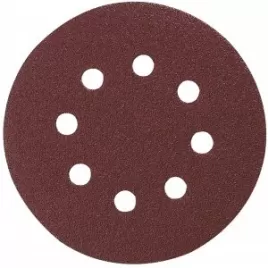 Papír brusný suchý zip 125mm 8 děr K80, 10ks Makita P-43555