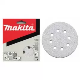 Papír brusný suchý zip 125mm 8 děr K60, 10ks Makita P-33358
