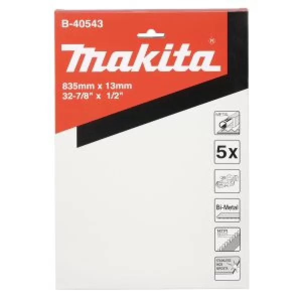 Pilový pás BiM 14Z DPB181 5ks na kov Makita B-40543