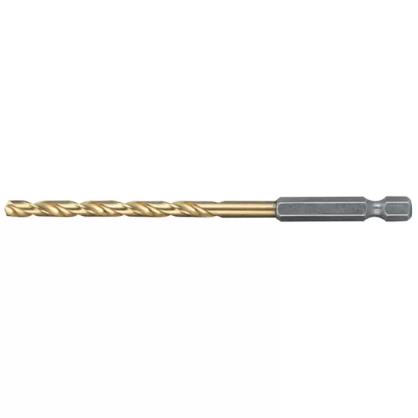 Vrták do kovu HSS-TiN 8x75/115mm, stopka HEX 1/4" Makita D-15827