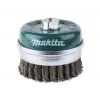 Miskovitý kartáč z ocelového drátu,vlnitý drát 0,5mm,100mm Makita D-29290