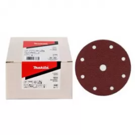 Papír brusný suchý zip 150mm 6 děr K40, 50ks Makita P-37568