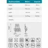 Brašna pro elektrikáře 185x55x205mm Makita E-15279