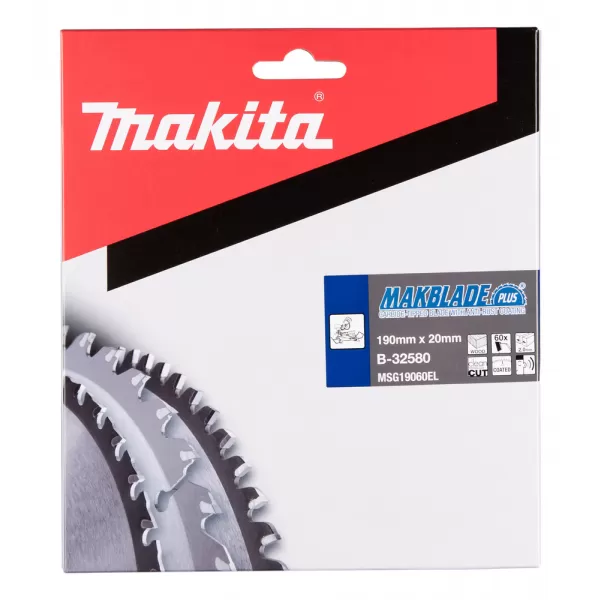 Kotouč pilový dřevo MAKBLADEplus 190x2x20mm 60Z Makita B-32580