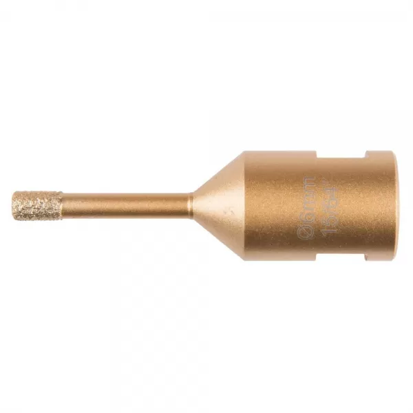 Děrovka s diamantovým zrnem 6mm (se závitem M14 pro úhlovou brusku) Makita D-79918