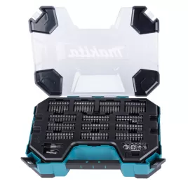 Sada vrtáků a příslušenství 200 ks v plastovém kufru Makita E-22610