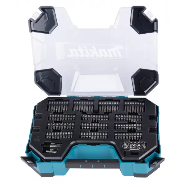 Sada vrtáků a příslušenství 200 ks v plastovém kufru Makita E-22610