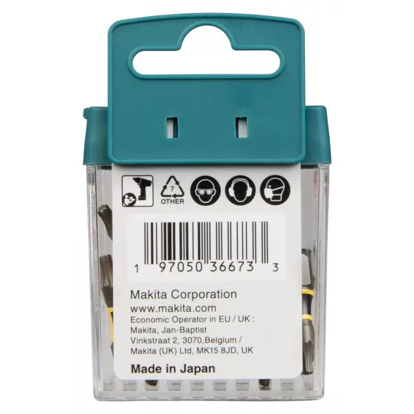 Torzní bit řady Impact Premier (C-form) T10-25mm, 15 ks Makita E-25937