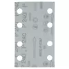 Papír brusný suchý zip 80x130 A240, 10ks Makita E-23569