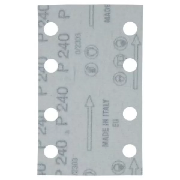 Papír brusný suchý zip 80x130 A240, 10ks Makita E-23569