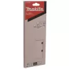 Papír brusný suchý zip 93x185mm 8 děr K150, 10ks Makita E-19679