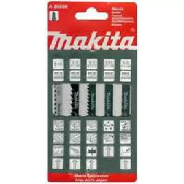 Pilový list sada č.B-13,16,22,23,105 5ks Makita A-86898