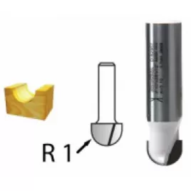 Žlábkovací fréza stopka 12 mm, 19x12,7x51 mm  Makita D-48038