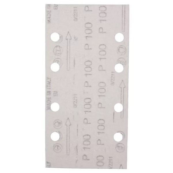 Papír brusný suchý zip 93x185mm 8 děr K100, 10ks Makita E-19657