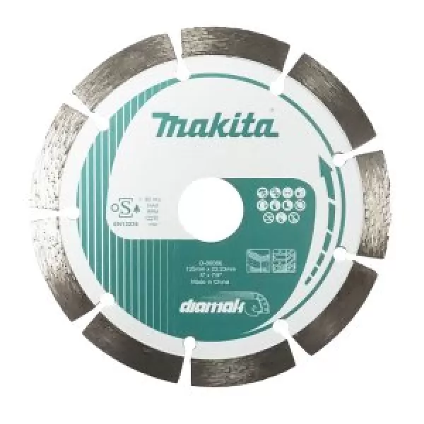 Kotouč řezný diamantový segmentový Diamak 125x22.23mm, 10ks Makita D-80086-10