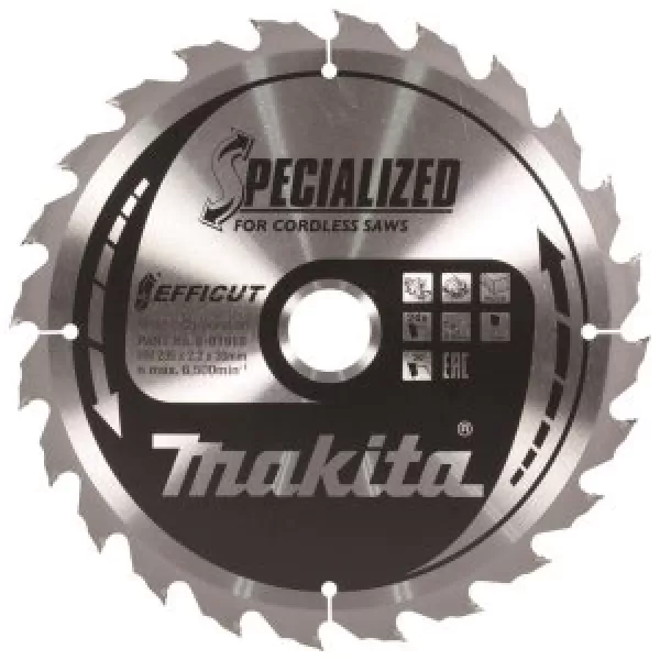 Kotouč pilový dřevo Efficut 230x2.2x30mm 24Z Makita E-01915
