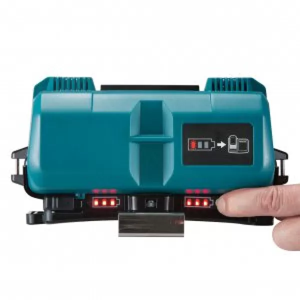 Adaptér napájecí Li-ion LXT 2x18V BAP182 na opasek pro napájení 1x18/2x18V strojů Makita 197580-6