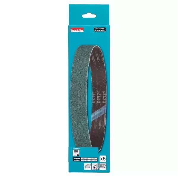 Makita Brusný pás 40x760mm Z80 5 ks