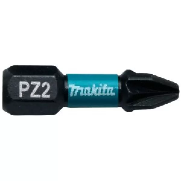 Torzní bit 1/4" IMPACT BLACK PZ2, 25mm 2 ks Makita 1.313841