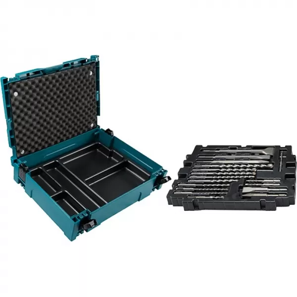 Sada 17ks vrtáků a sekáčů SDS-plus v systaineru Makpac Makita B-52059