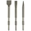 Sada sekáčů HEX 17 mm 3 ks v plastovém pouzdře Makita D-71320