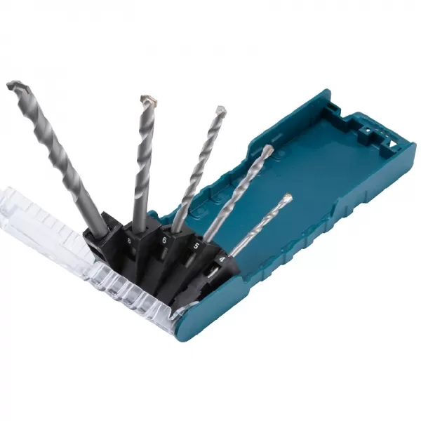 Sada vrtáků do betonu s válcovou stopkou 5ks 4,5,6,8,10mm Makita E-11536